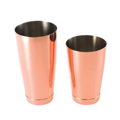 592847 | Shaker boston 2-częściowy typu Tin Tin 700/500ml miedź