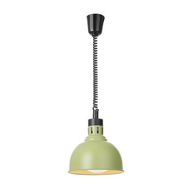 HENDI 273630 | Výškově nastavitelná ohřívací lampa, kupolová, HENDI, Zelená, ⌀250x(H)207mm