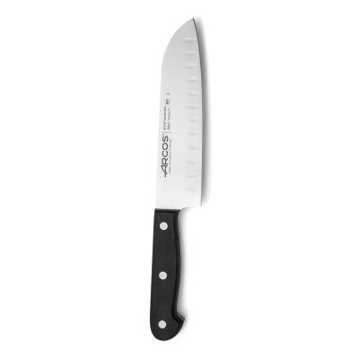 ARCOS 286004 | Nůž Santoku s ostřím Granton, řada UNIVERSAL, Arcos, Černá, (L)290mm
