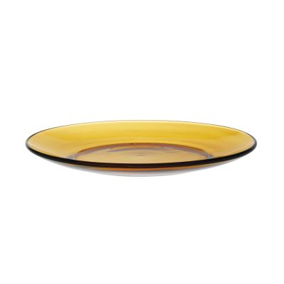 DURALEX 3008DF06E1111 | Dezertní talíř LYS AMBER, Duralex, Oranžový, ⌀190x(H)20mm