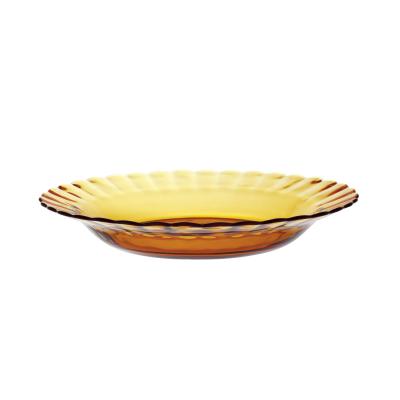 DURALEX 3024DF06D1111 | Hluboký talíř PICARDIE AMBER, Duralex, Oranžový, ⌀230x(H)35mm