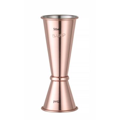 BARUP 593332 | Barová odměrka 30/50 ml, BarUp, Měděná, ⌀45x(H)114mm