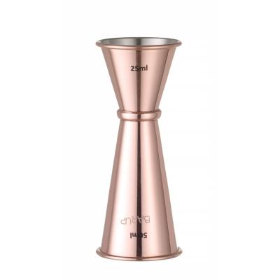 BARUP 593332 | Barová odměrka 30/50 ml, BarUp, Měděná, ⌀45x(H)114mm