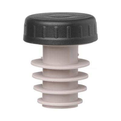 BARUP 595565 | Víčko s uzávěrem, BarUp, Černá, 6 ks, ⌀30x(H)37mm