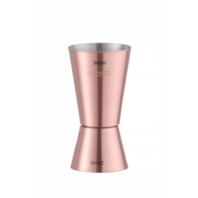 BARUP 596548 | Barová odměrka 25/50 ml, BarUp, Měděná, ⌀42x(H)86mm