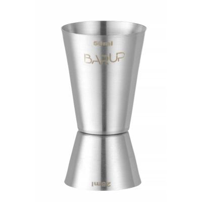BARUP 596722 | Barová odměrka 25/50 ml, BarUp, ⌀43x(H)85mm