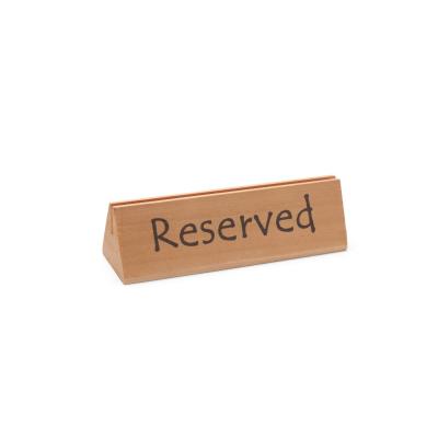 HENDI 664308 | Cedule na stůl Reserved, HENDI, "reserved"