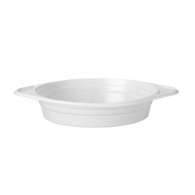 HENDI 73609 | Plastová miska 0, 35l - sada 100 ks, HENDI, Bílá, ⌀155x(H)32mm