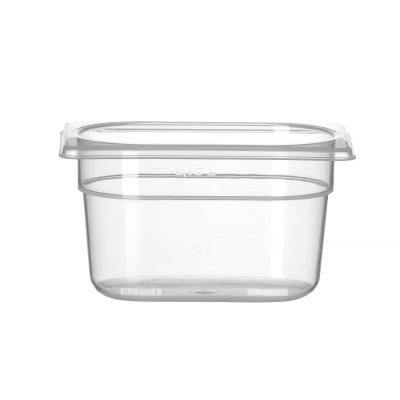 HENDI 880524 | Kontejner GN 1/9 z polypropylenu, HENDI, Profi Line, 1, 0, GN 1/9, 0, 75L, Průhledná