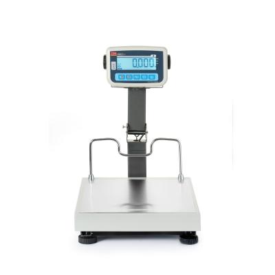 TEM BEK+C035X040060-KB | Plošinová váha LCD se sklopným sloupcem a legalizací, řada EKO+, 60 kg, TEM