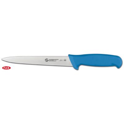 AMBROGIO SANELLI S351.018L | Nůž na filetování ryb Supra Colore, Ambrogio Sanelli, Modrá, (L)310mm