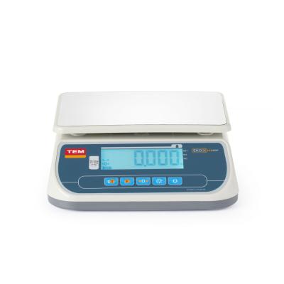 TEM TSRP+LCD30T-D | Maloobchodní váha LCD s legalizací, řada SRP+, 30 kg, TEM