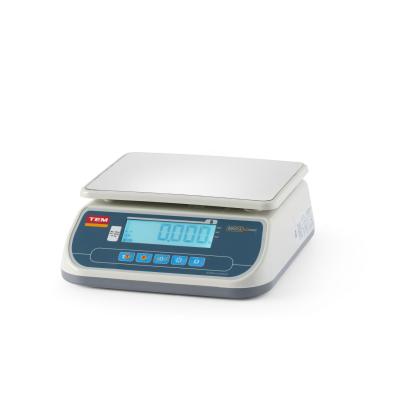 TEM TSRP+LCD30T-D | Maloobchodní váha LCD s legalizací, řada SRP+, 30 kg, TEM