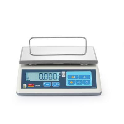 TEM TTB015-O | Maloobchodní váha LCD s legalizací, řada EGE, 15 kg, TEM