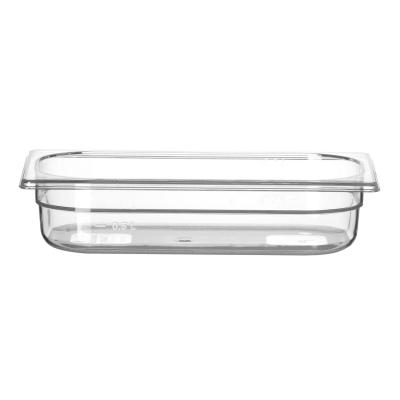 HENDI 861530 | Kontejner GN 1/3 polykarbonát, HENDI, Profi Line, GN 1/3, 2, 5L, Průhledná