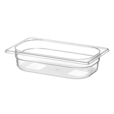 HENDI 861639 | Kontejner GN 1/4 polykarbonát, HENDI, Profi Line, GN 1/4, 1, 8L, Průhledná