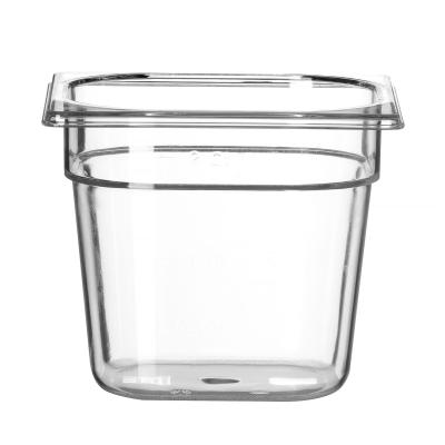 HENDI 861714 | Kontejner GN 1/6 polykarbonát, HENDI, Profi Line, GN 1/6, 2, 4L, Průhledná