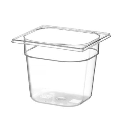 HENDI 861714 | Kontejner GN 1/6 polykarbonát, HENDI, Profi Line, GN 1/6, 2, 4L, Průhledná