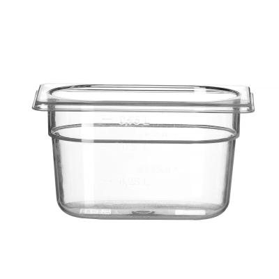 HENDI 861820 | Kontejner GN 1/9 polykarbonát, HENDI, Profi Line, GN 1/9, 1L, Průhledná