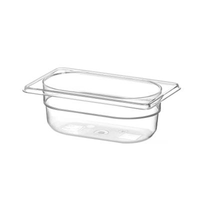 HENDI 861837 | Kontejner GN 1/9 polykarbonát, HENDI, Profi Line, GN 1/9, 0, 6L, Průhledná