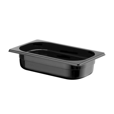 HENDI 862636 | Kontejner GN 1/4 černý polykarbonát, HENDI, Profi Line, GN 1/4, 1, 8L, Černá