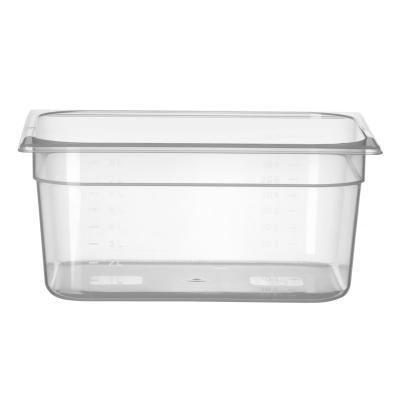 HENDI 880111 | Kontejner GN 1/2 polypropylen, HENDI, Profi Line, GN 1/2, 8L, Průhledná