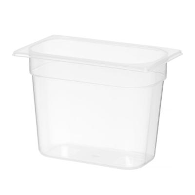 HENDI 880302 | Kontejner GN 1/4 polypropylen, HENDI, Profi Line, GN 1/4, 4, 5L, Průhledná