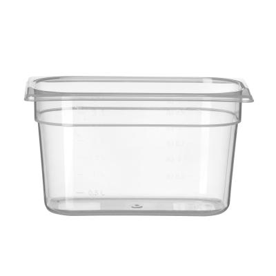 HENDI 880319 | Kontejner GN 1/4 polypropylen, HENDI, Profi Line, GN 1/4, 3, 5L, Průhledná