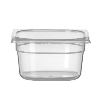 HENDI 880425 | Kontejner GN 1/6 polypropylen, HENDI, Profi Line, GN 1/6, 1, 5L, Průhledná