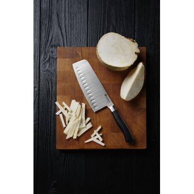 HENDI 844335 | Cleaver, HENDI, Profi Line, vroubkovaný, Černá, (L)300mm