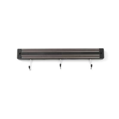 HENDI 820209 | Magnetický pásek s háčky, HENDI, 3 háčky, Černá, (L)340mm