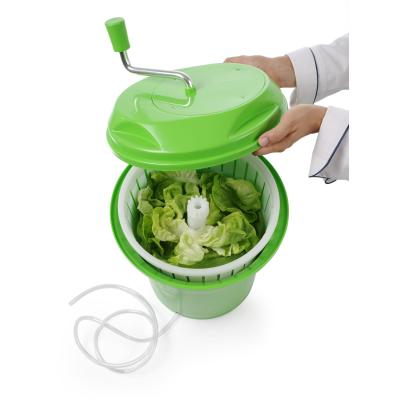 HENDI 222553 | Odstředivka na salát, HENDI, 12L, Zelená, ⌀335x(H)430mm
