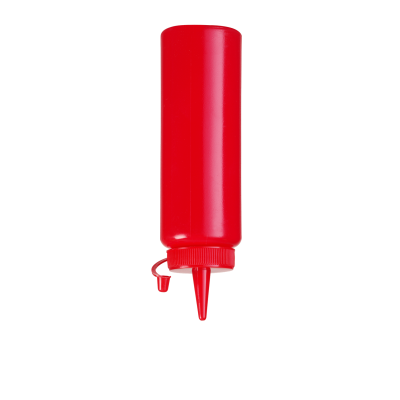 HENDI 558010 | Dávkovací láhev, HENDI, 0, 2L, Červená, ⌀50x(H)177mm
