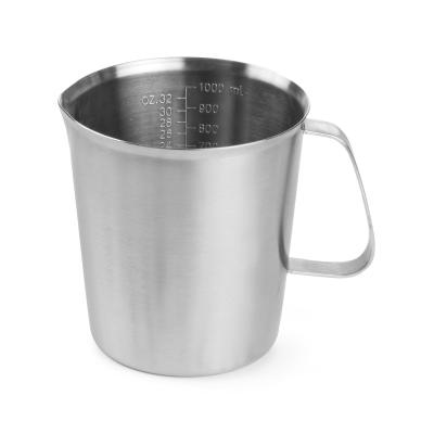 HENDI 516201 | Odměrka ocelová, HENDI, 1L, ⌀120x(H)130mm