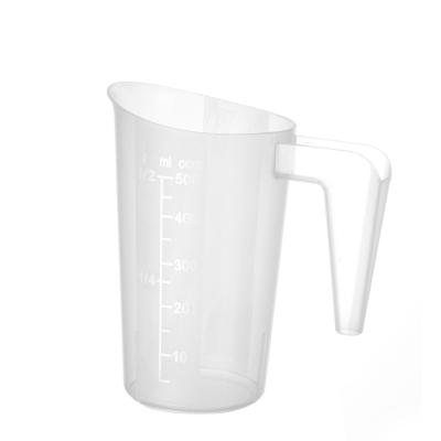 HENDI 567814 | Stohovatelná polypropylenová odměrka, HENDI, Budget Line, 0, 5L, ⌀95x(H)136mm