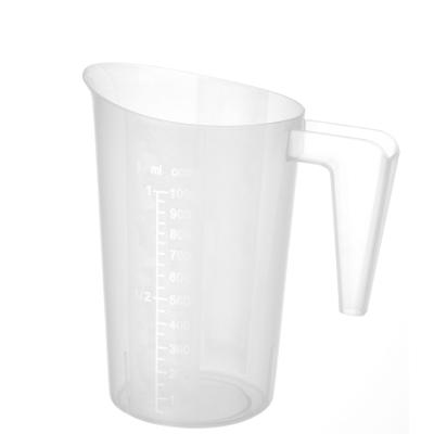 HENDI 567821 | Stohovatelná polypropylenová odměrka, HENDI, Budget Line, 1L, ⌀124x(H)170mm