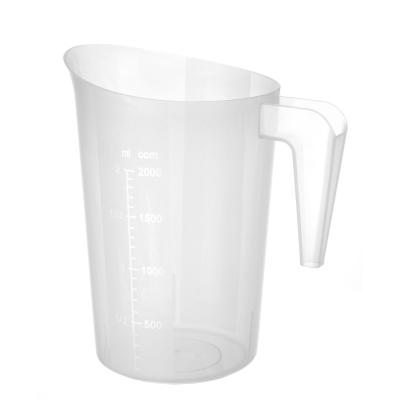 HENDI 567838 | Stohovatelná polypropylenová odměrka, HENDI, Budget Line, 2L, ⌀160x(H)205mm
