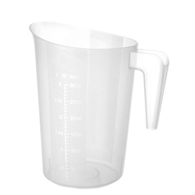 HENDI 567845 | Stohovatelná polypropylenová odměrka, HENDI, Budget Line, 3L, ⌀181x(H)233mm