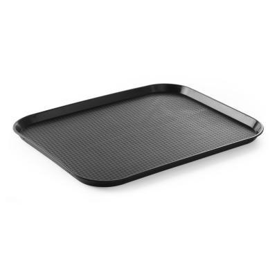AMERBOX 878859 | Velký polypropylenový tác pro rychlé občerstvení, AmerBox, Černá