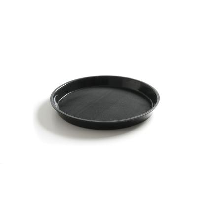 HENDI 878408 | Tác servírovací z polypropylenu, protiskluzový, kulatý s vysokým okrajem, HENDI, ⌀360x(H)39mm