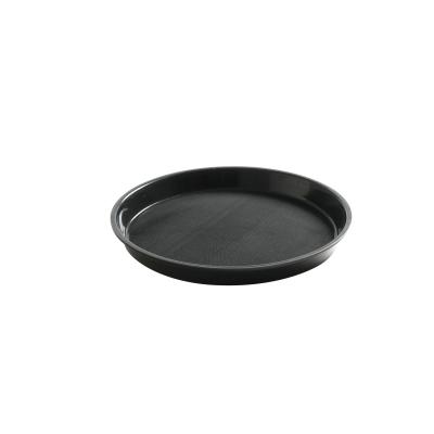HENDI 878606 | Tác servírovací z polypropylenu, protiskluzový, kulatý s vysokým okrajem, HENDI, ⌀320x(H)37mm
