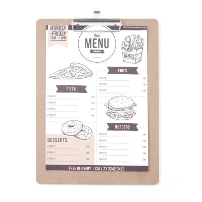 HENDI 664155 | Desky s klipem na menu, HENDI