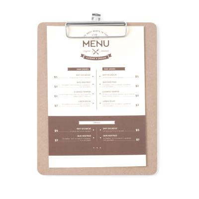 HENDI 664162 | Desky s klipem na menu, HENDI