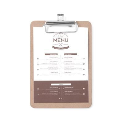 HENDI 664179 | Desky s klipem na menu, HENDI
