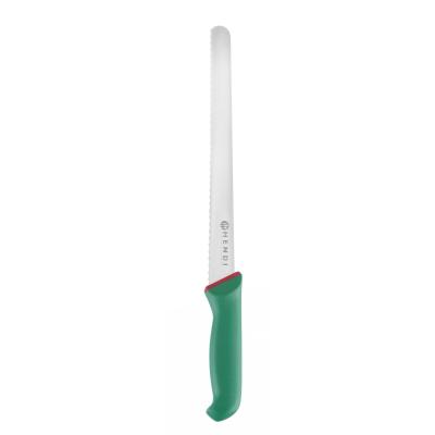 HENDI 843895 | Nůž na chléb, HENDI, Zelená, (L)420mm