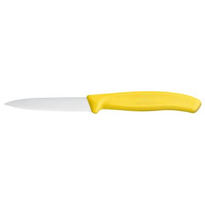 VICTORINOX 6.7636.L118 | Nůž na zeleninu se zoubkovaným ostřím, Victorinox, Žlutá, (L)190mm