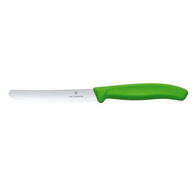 VICTORINOX 6.7836.L114 | Nůž na rajčata, Victorinox, Zelená, (L)219mm