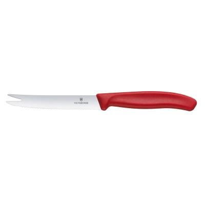 VICTORINOX 6.7861 | Nůž na sýr a klobásy, Victorinox, Červená, (L)219mm