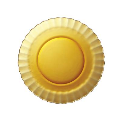 DURALEX 3023DF06A1111 | Mělký talíř PICARDIE AMBER, Duralex, PICARDIE MARINE, Oranžový, ⌀230x(H)20mm
