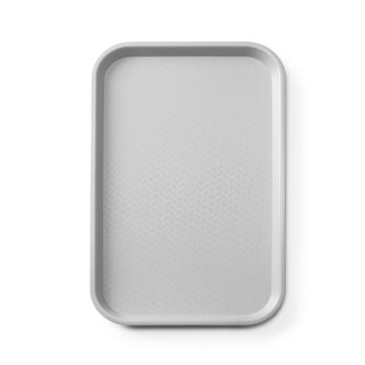 AMERBOX 878538 | Polypropylenový podnos na rychlé občerstvení GN 1/1, AmerBox, GN 1/1, Světle šedá, Obdélníkové